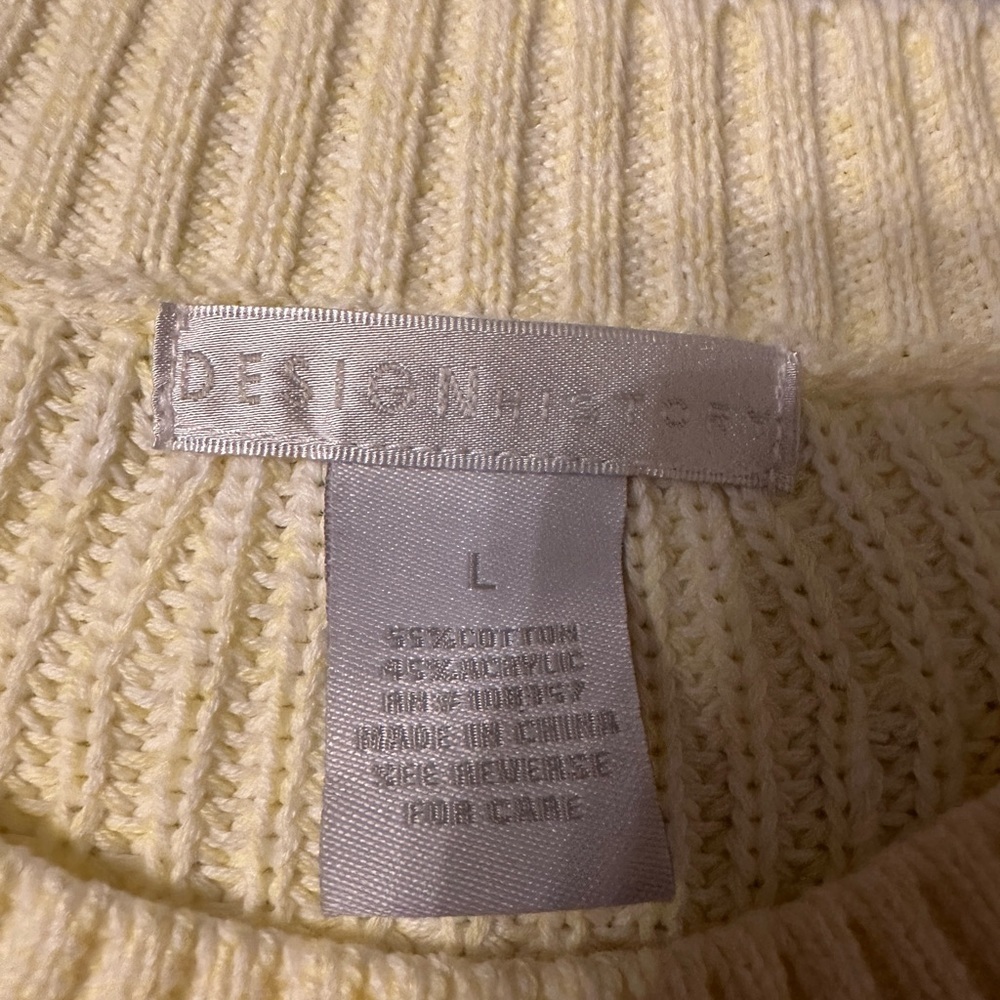 Design History Space Dye Print Sweater - NWT - Size L - Picture 7 of 11